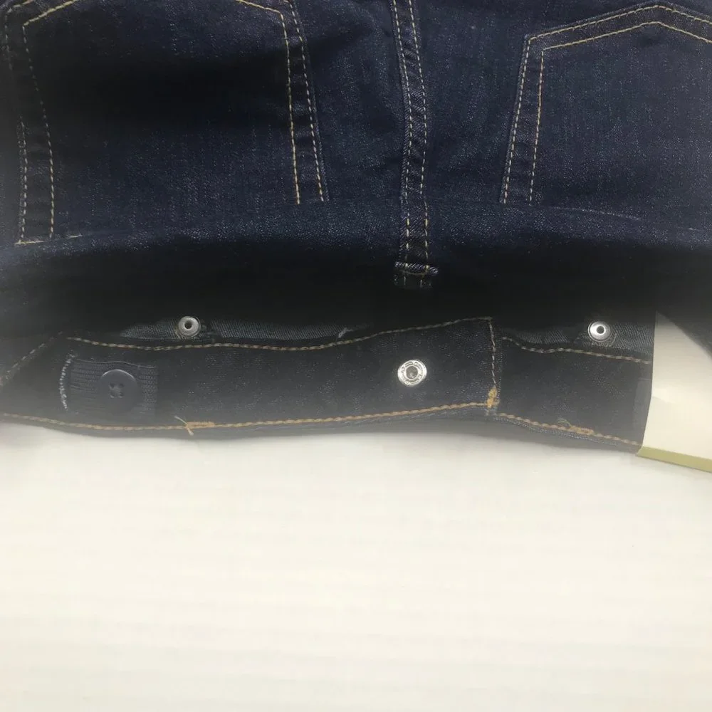 Cat & Jack Girl's Size 14 Adjustable Waist Super Skinny Jean Blue Denim New